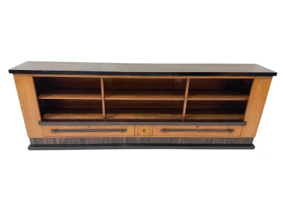 Art Deco Modernist Credenza or Bookcase by Hendrik Wouda for Pander, 1924
